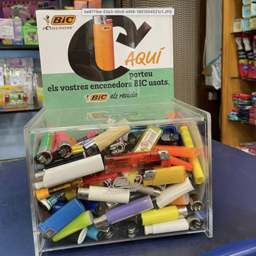 Aux côtés de BIC pour le recyclage de briquets